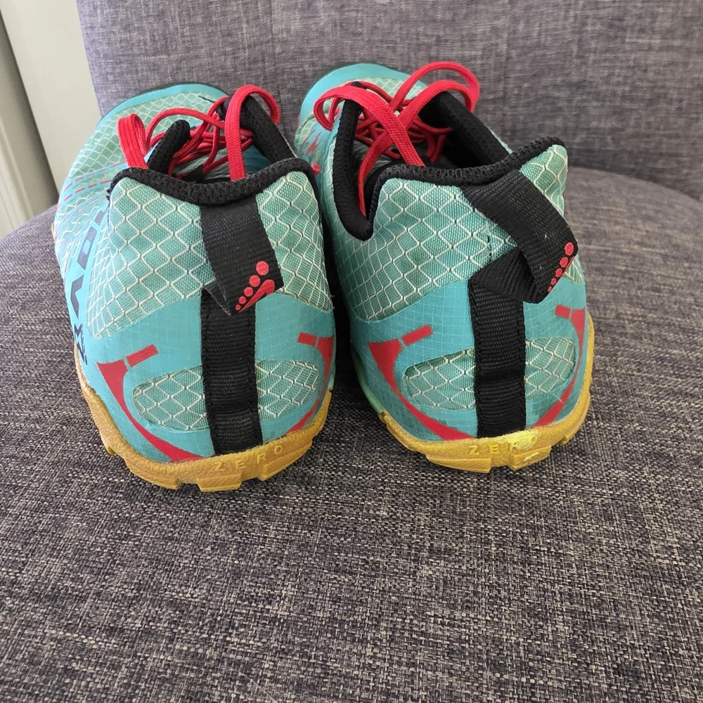 Inov 8 Trail Running Shoes with Red Laces - Picture 3 of 7